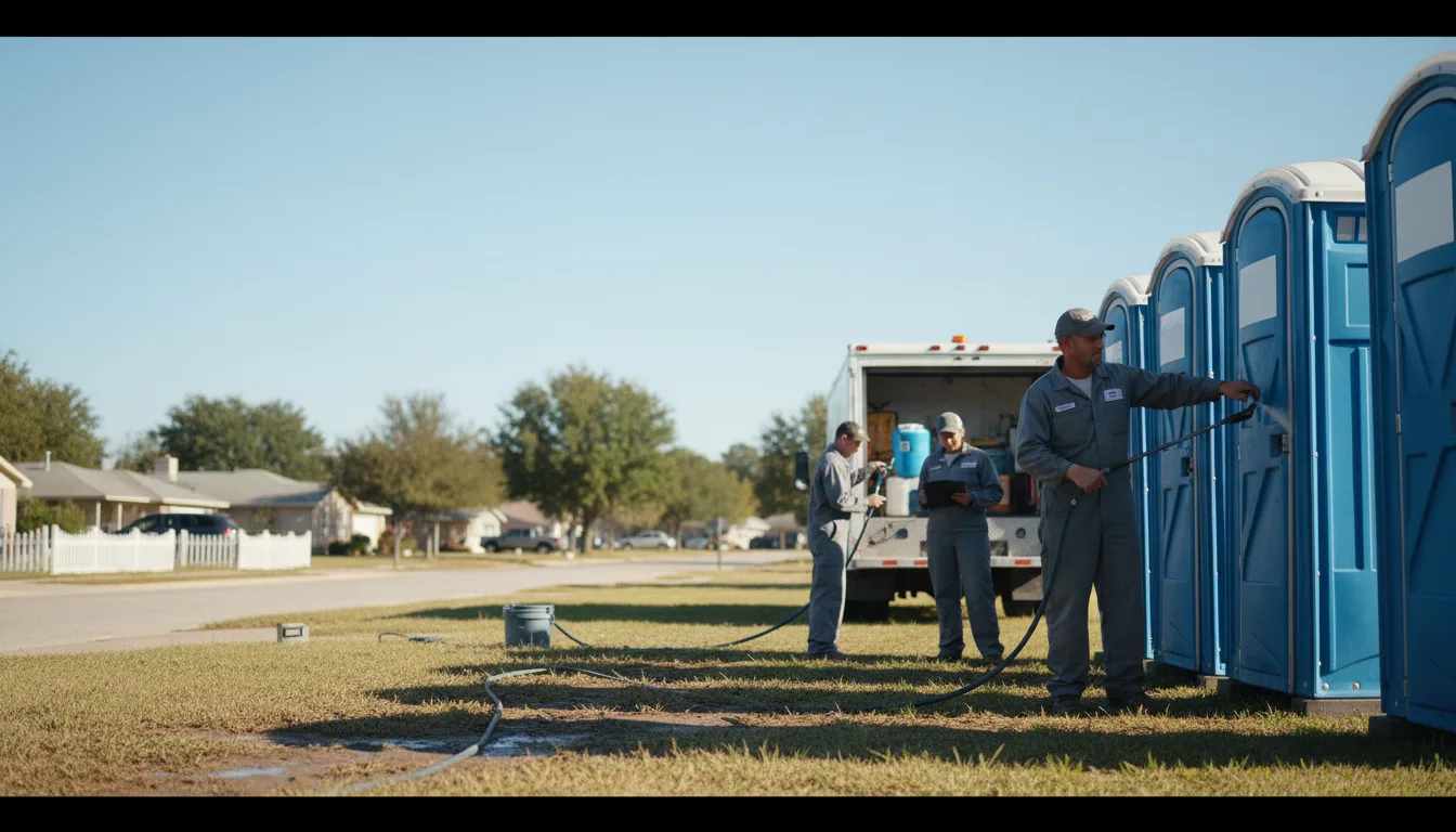 Long-Term Portable Toilet Rental in Baldwin, GA near me